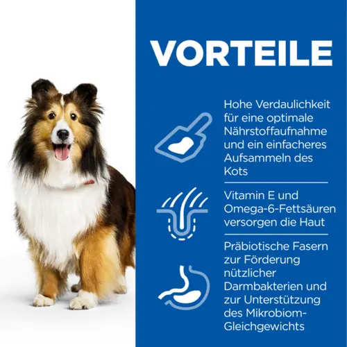 Hill's Science Plan Sensitive Stomach & Skin Medium Adult Hundefutter mit Huhn
