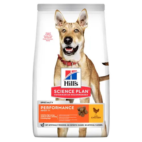Hill's Science Plan Performance Adult Hundefutter mit Huhn